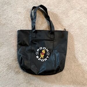 Vintage Pooh Sport shoulder tote bag
